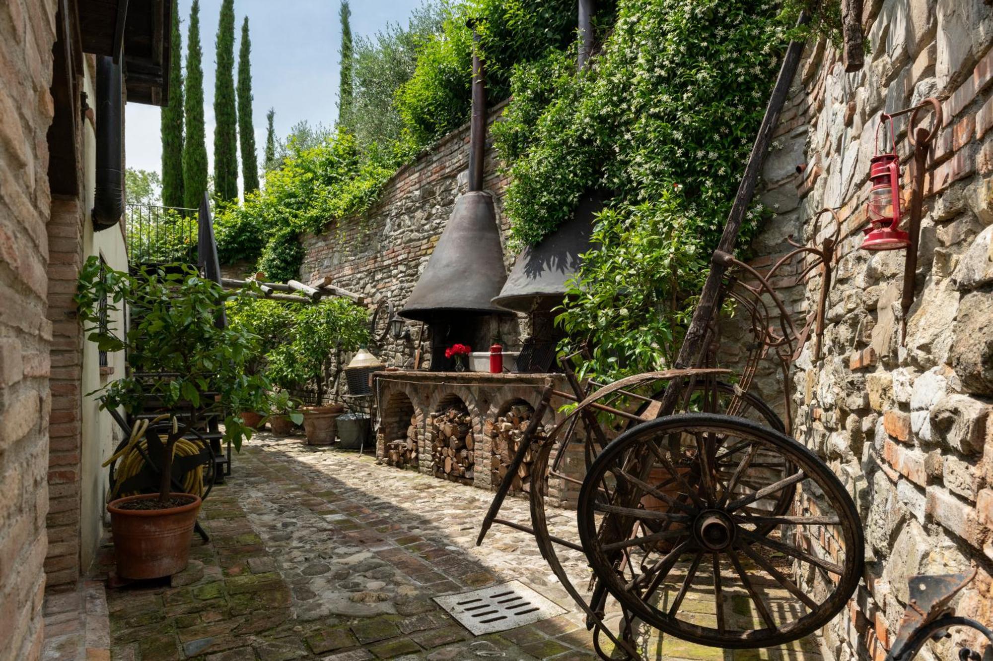 Cascina La Buca Pension Castello di Serravalle Buitenkant foto